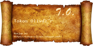 Tokos Olivér névjegykártya